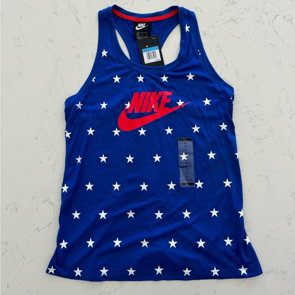 Nike Blue Star Tank Top